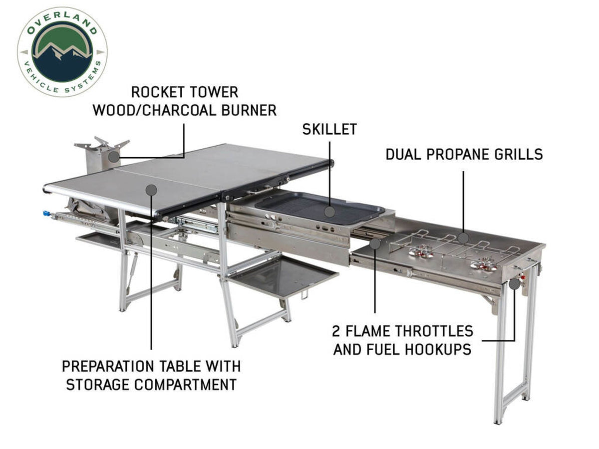 Overland Vehicle Systems Komodo Camp Kitchen