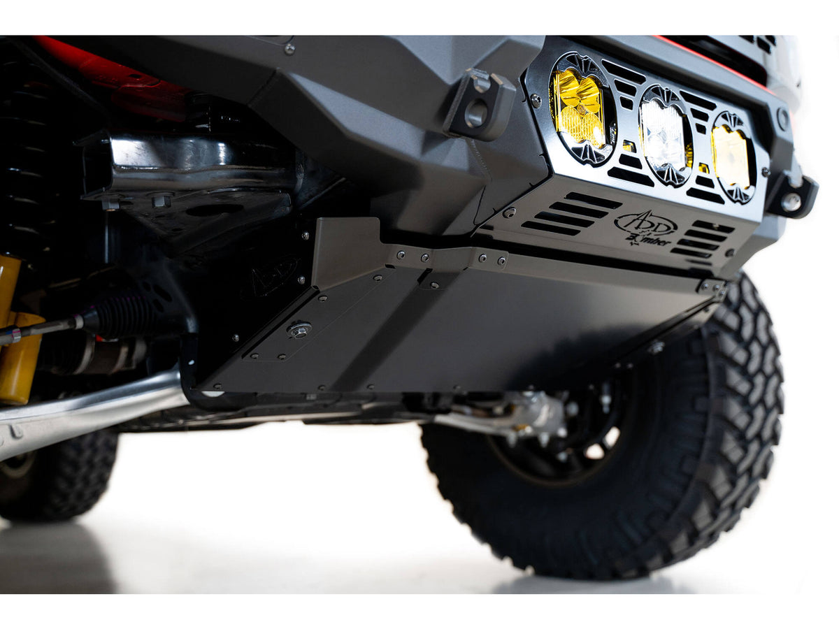 Addictive Desert Designs Front Bumper Skid Plate For 2021-2023 Ford Bronco Bomber/Krawler