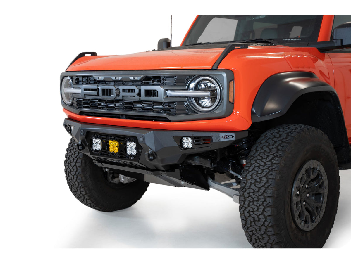 Addictive Desert Designs 2022-2023 Ford Bronco Raptor Bomber Front Bumper (Baja)