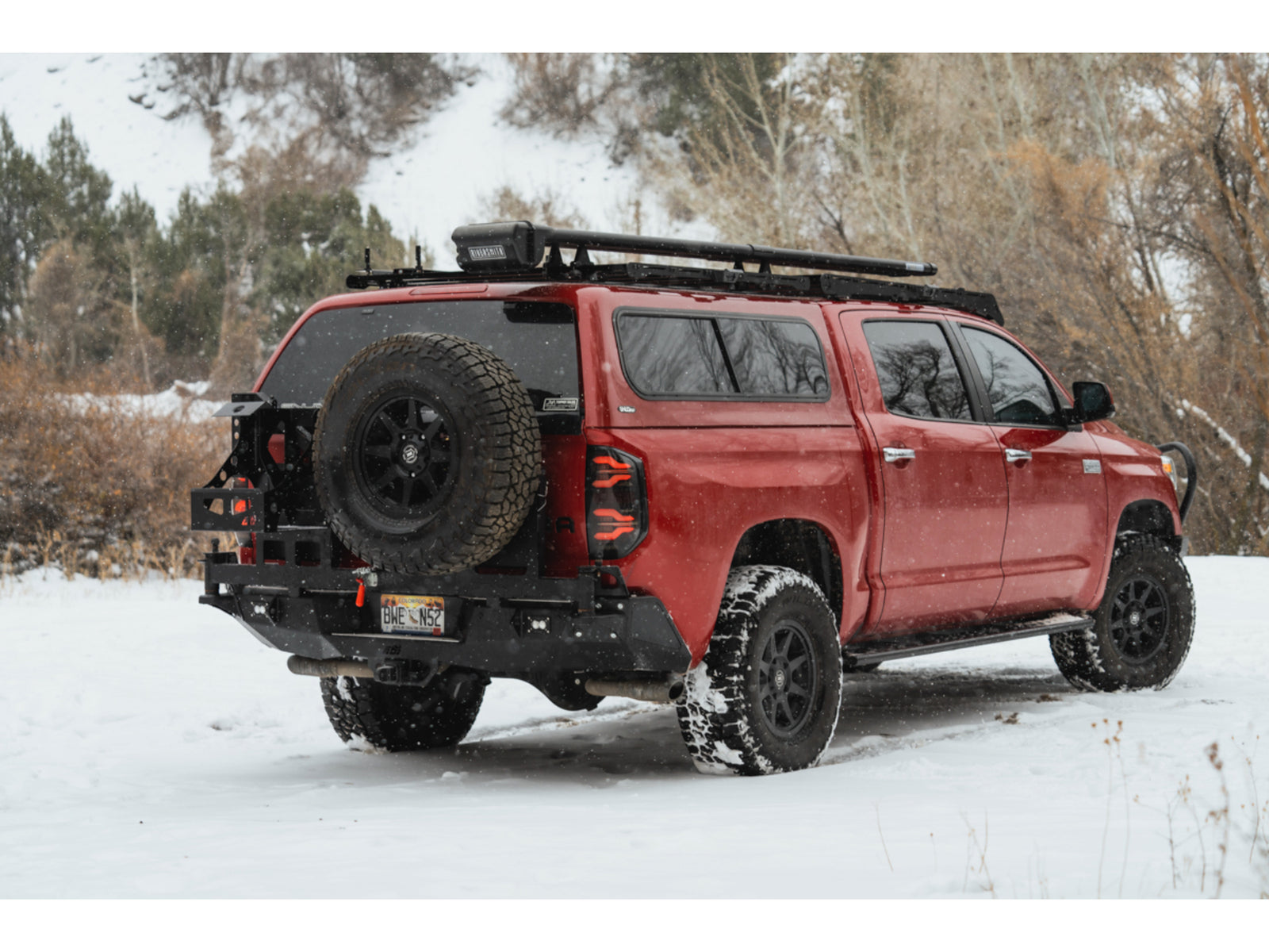 CBI Offroad Toyota Tundra Swing Arm Rear Bumper | 2014-2021