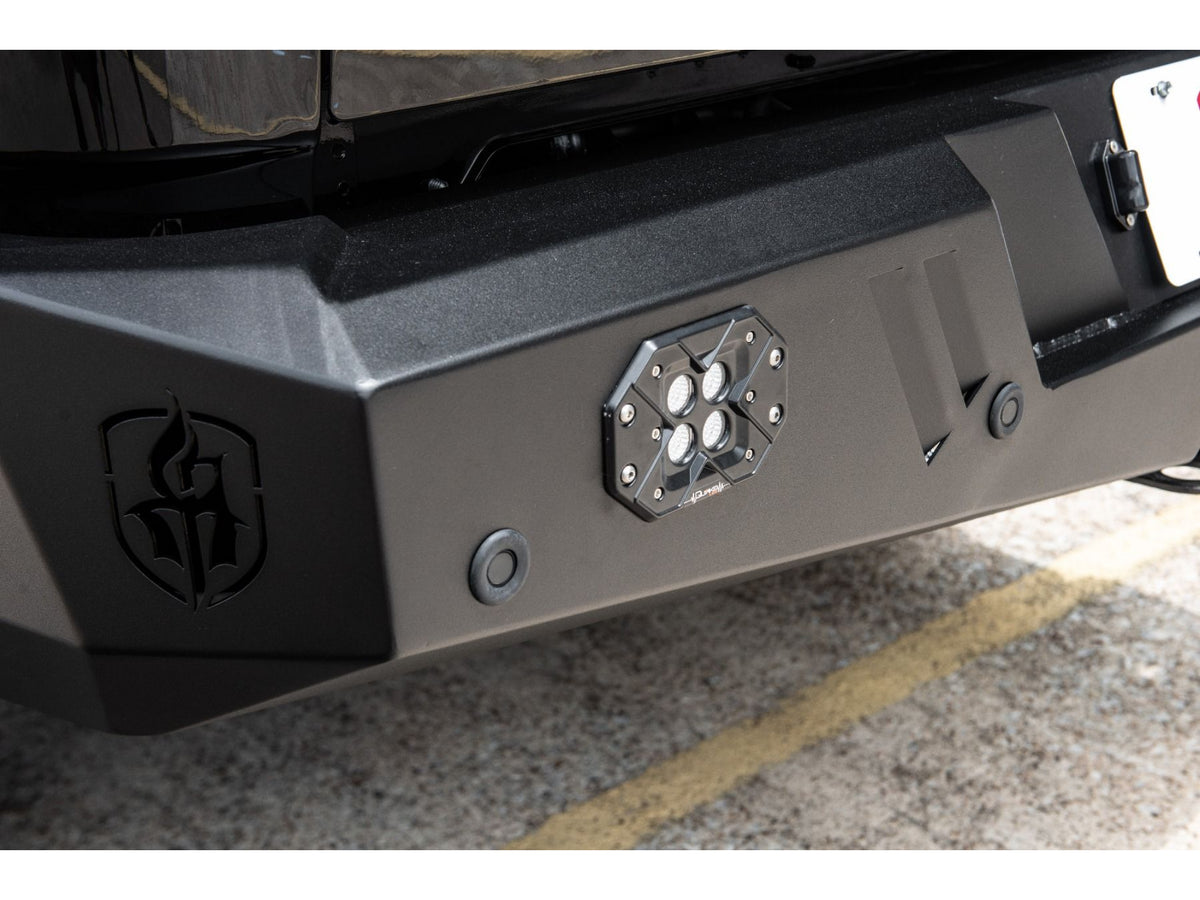Road Armor Spartan Rear Bumper - Texture Black 2019-2024 RAM 2500