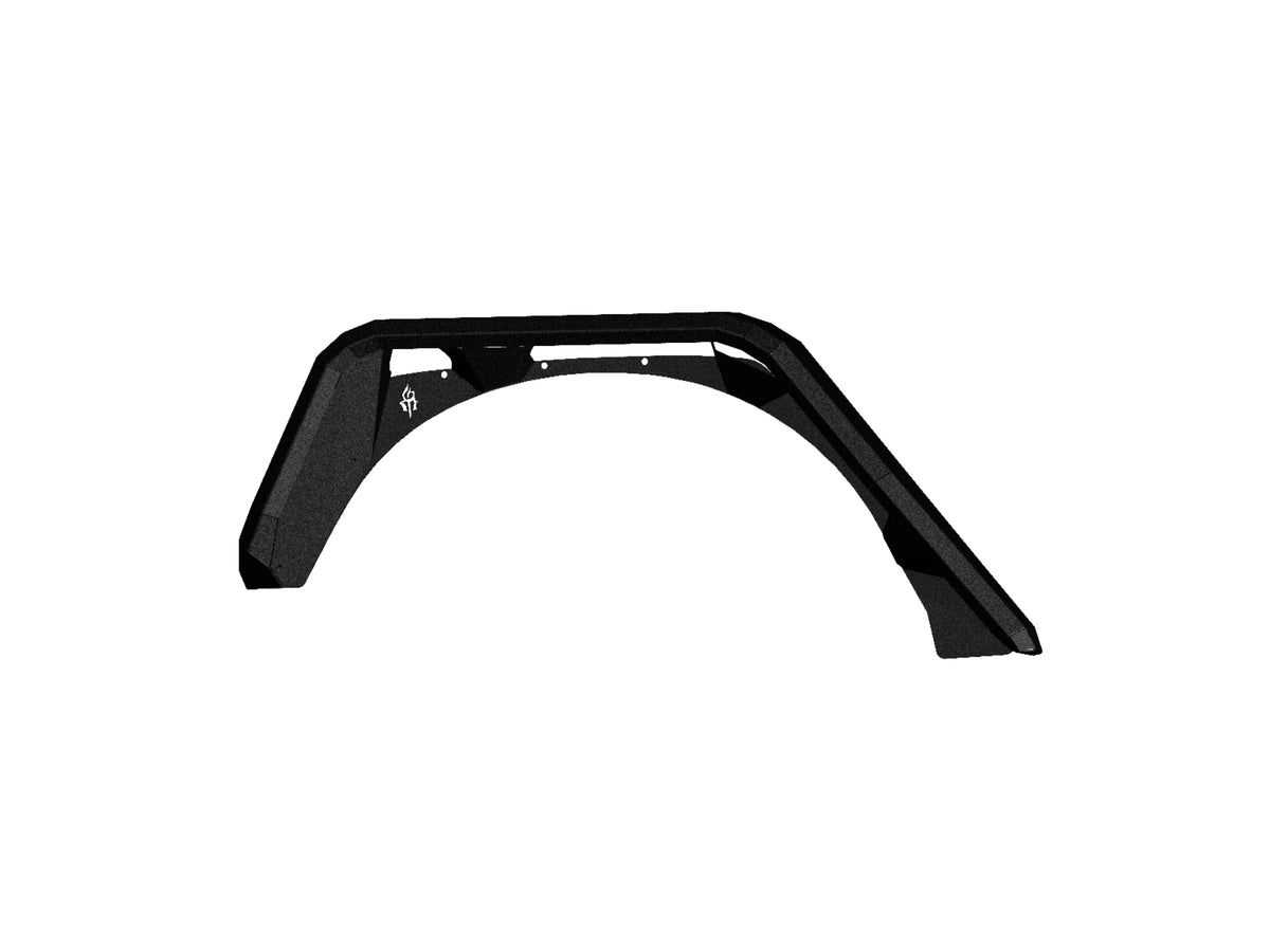 Road Armor Stealth Rear Fender Flares - Texture Black 2007-2018 Jeep Jku