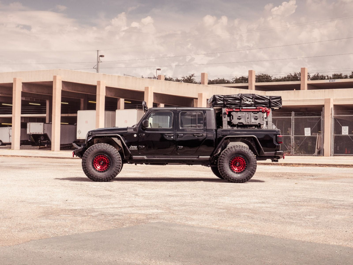 Road Armor Stealth Side Step | 4 Door - Texture Black 2020-2023 Jeep JT