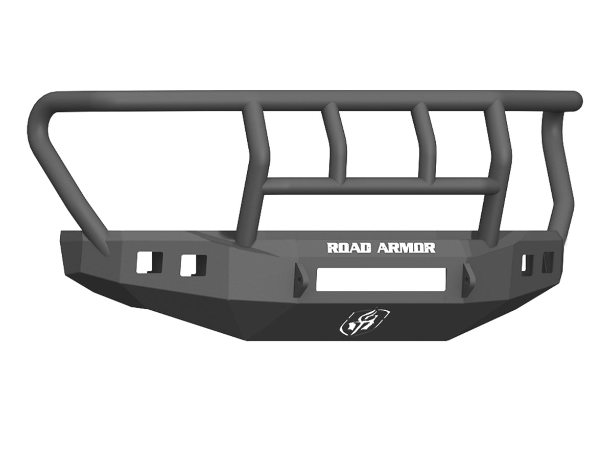 Road Armor Stealth Front Non-Winch Bumper Titan II Guard - Texture Black 2019-2023 RAM 2500/3500