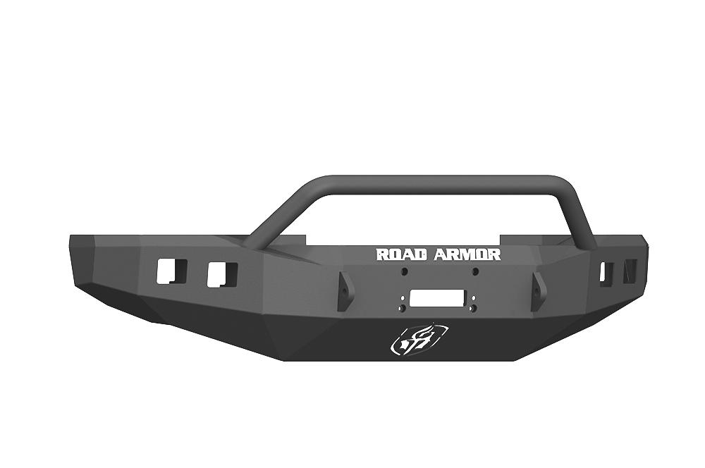 Road Armor Stealth Front Winch Bumper Pre-Runner Guard - Texture Black 2019-2024 Dodge RAM 1500