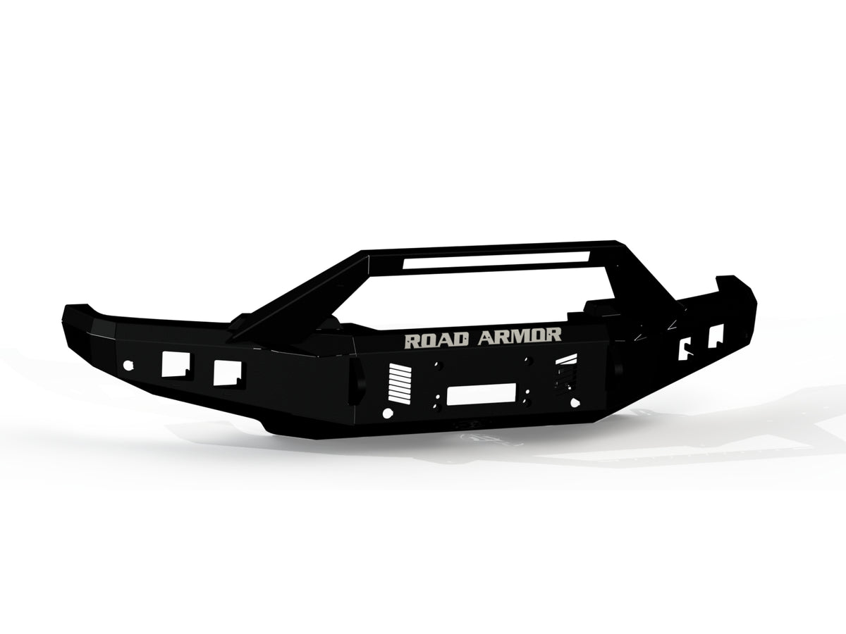 Road Armor Stealth Front Winch Bumper Sheet Metal Pre-Runner Guard - Texture Black 2023-2024 Ford F-250