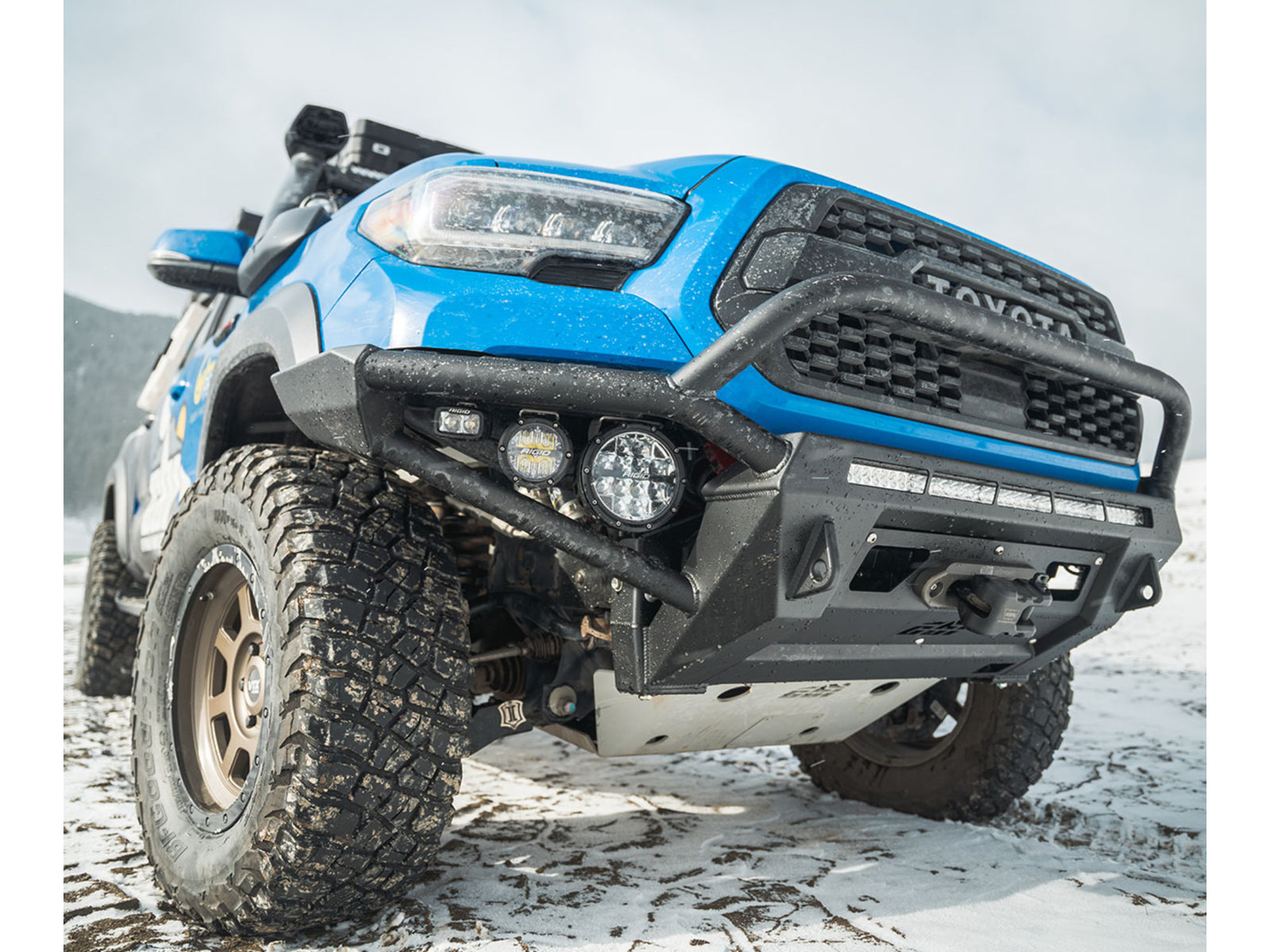 CBI Offroad 3rd Gen Toyota Tacoma Dakar Hybrid Bumper | 2016-2022