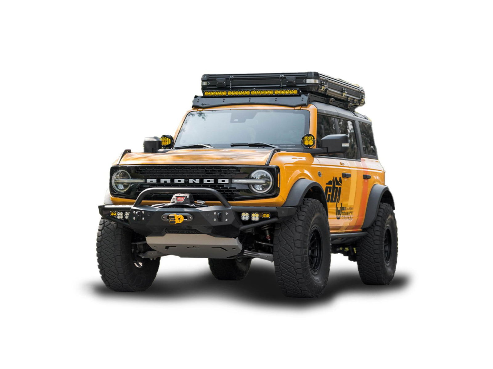 CBI Offroad Ford Bronco Baja Hybrid Front Bumper | 2022