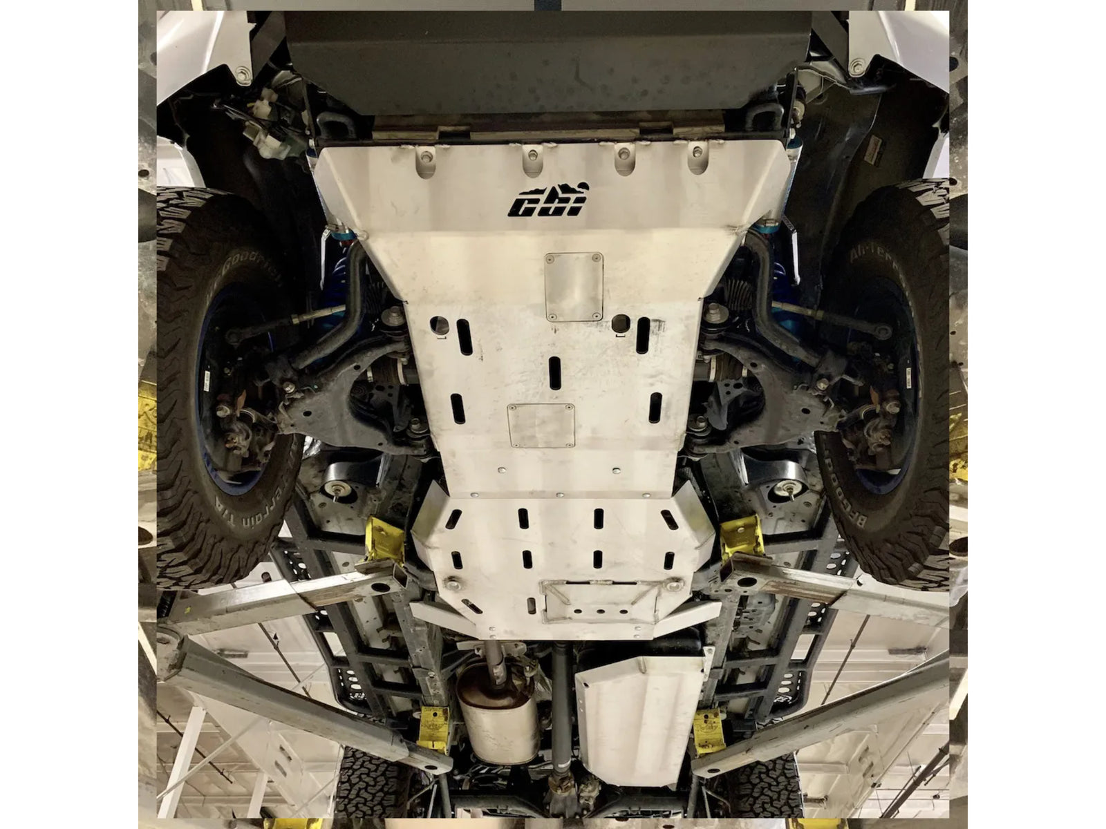 CBI Offroad Toyota 4Runner Rear Skid Plate | 2010-2022