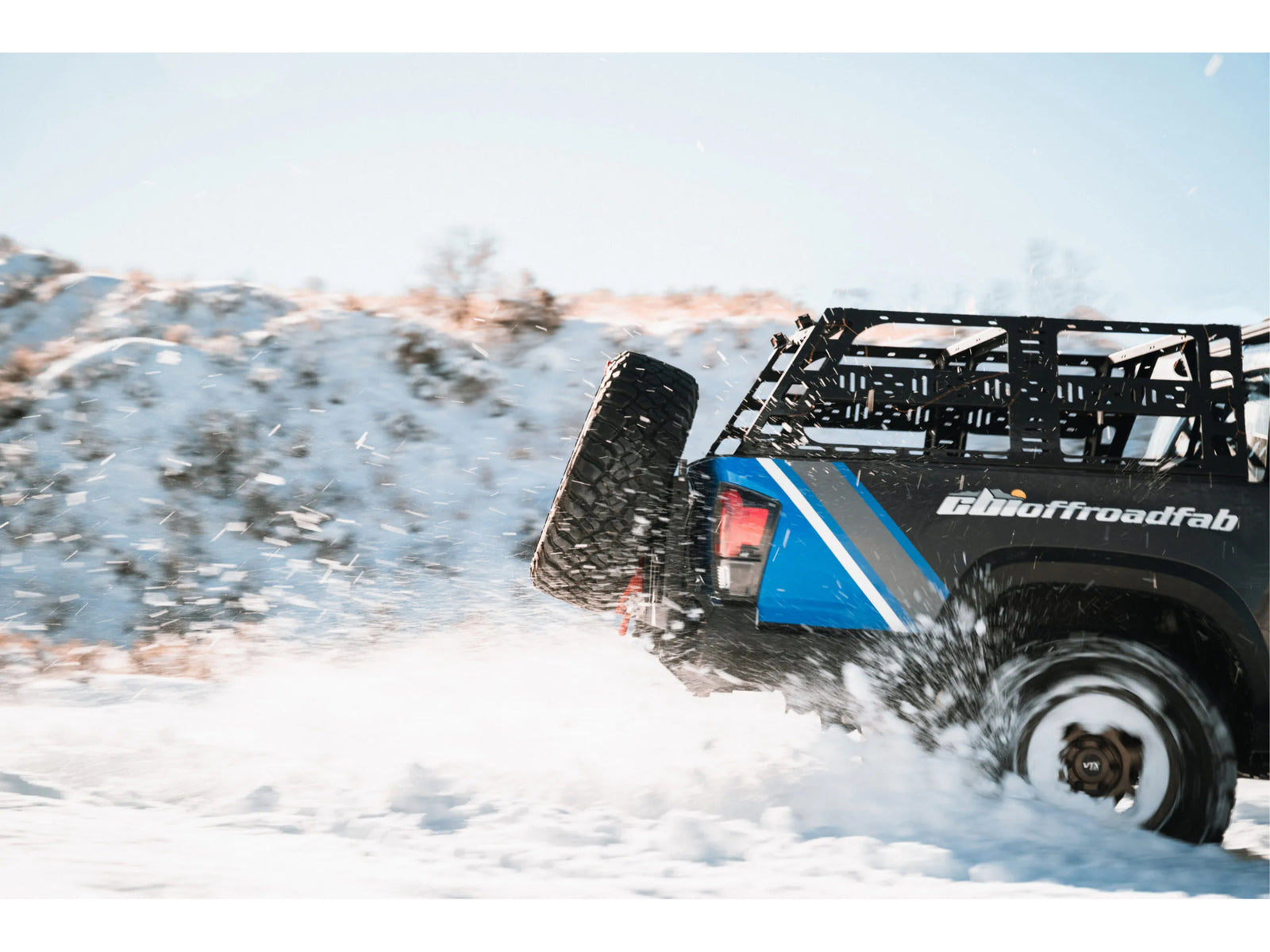 CBI Offroad Toyota Tacoma Cab Height Bed Rack | 2005-2022