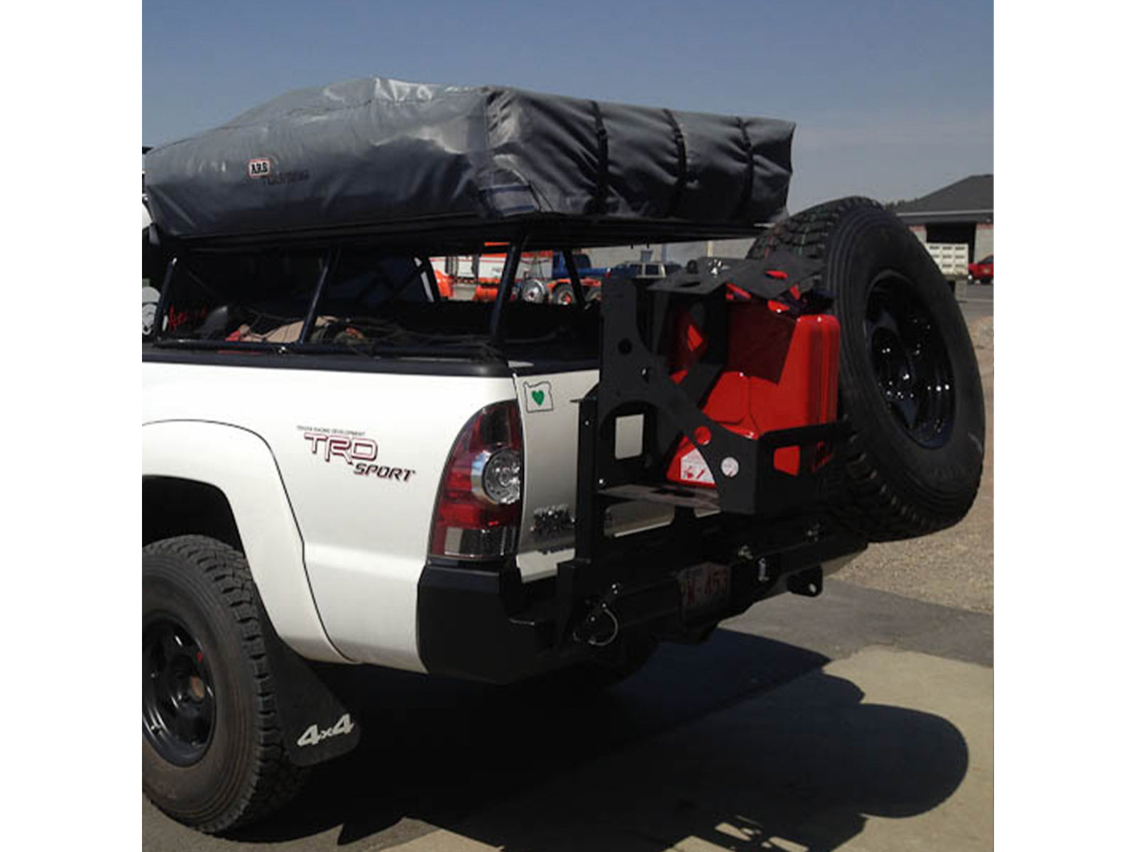 CBI Offroad Toyota Tacoma Trail Rider 2.0 Swing Arm Bumper | 2005-2015