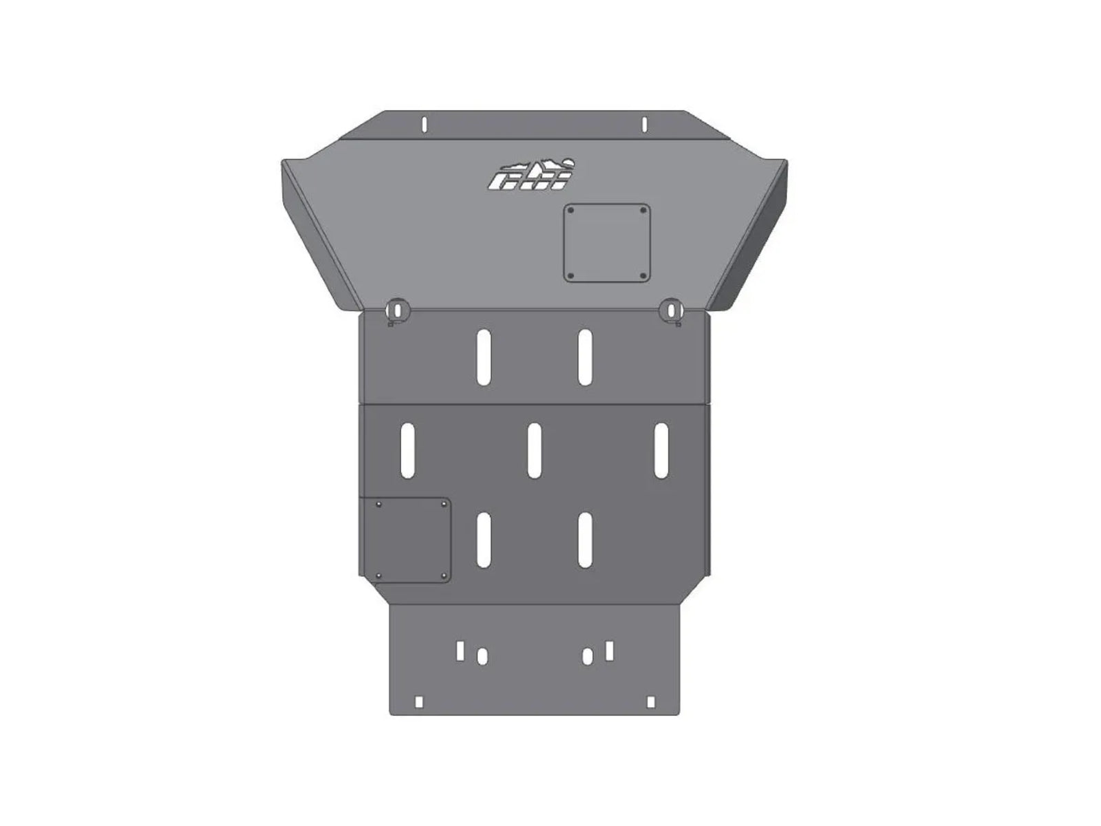 CBI Offroad Toyota Tundra Front Overland Skid Plate | 2014-2020