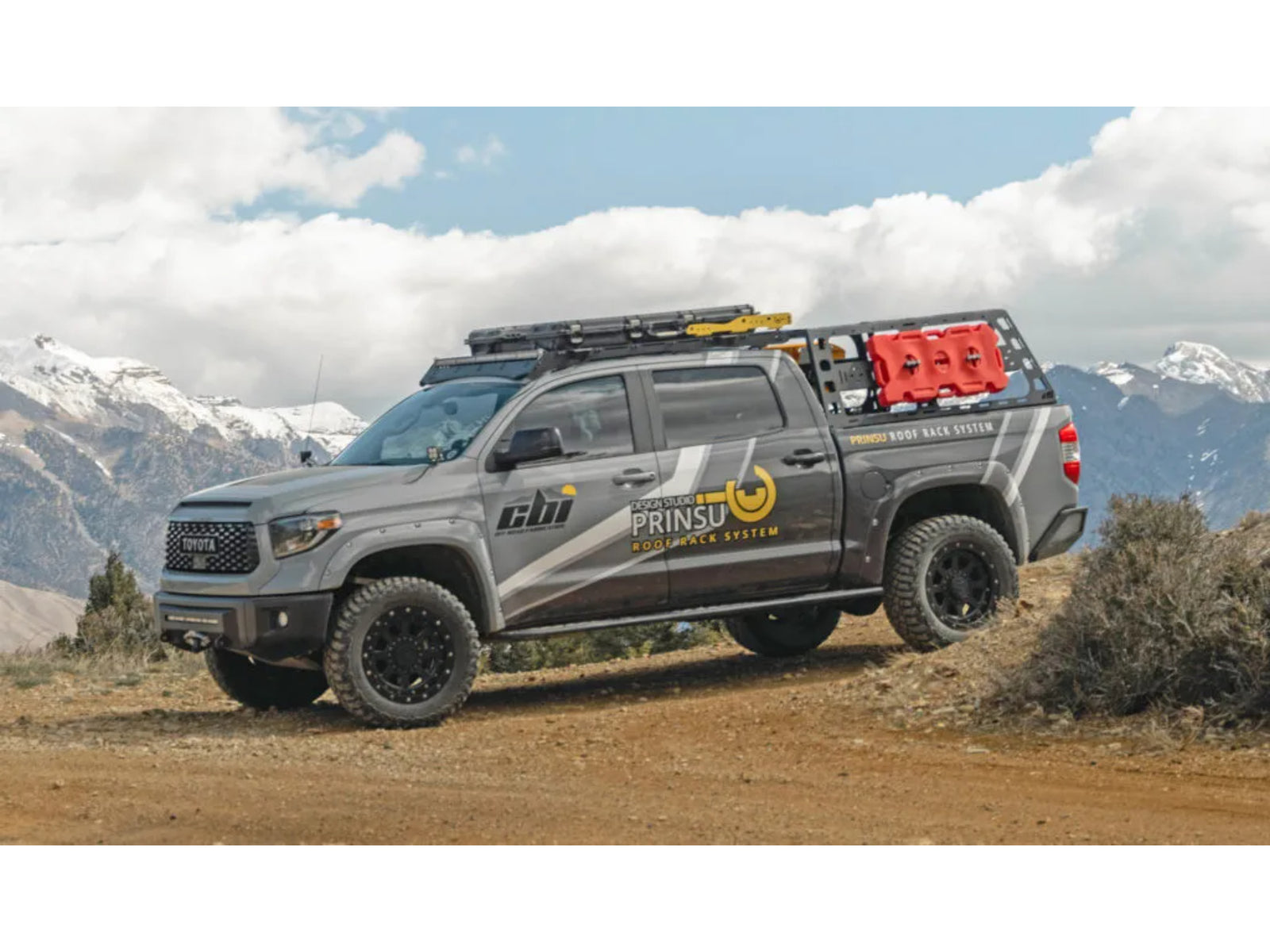 CBI Offroad Toyota Tundra Roof Rack Height Bed Rack | 2007-2023