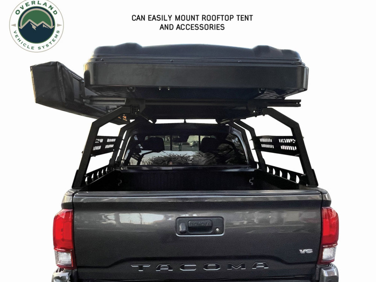 Overland Vehicle Systems Discovery Rack Kit with Side Cargo Plates and Front Cargo Tray System