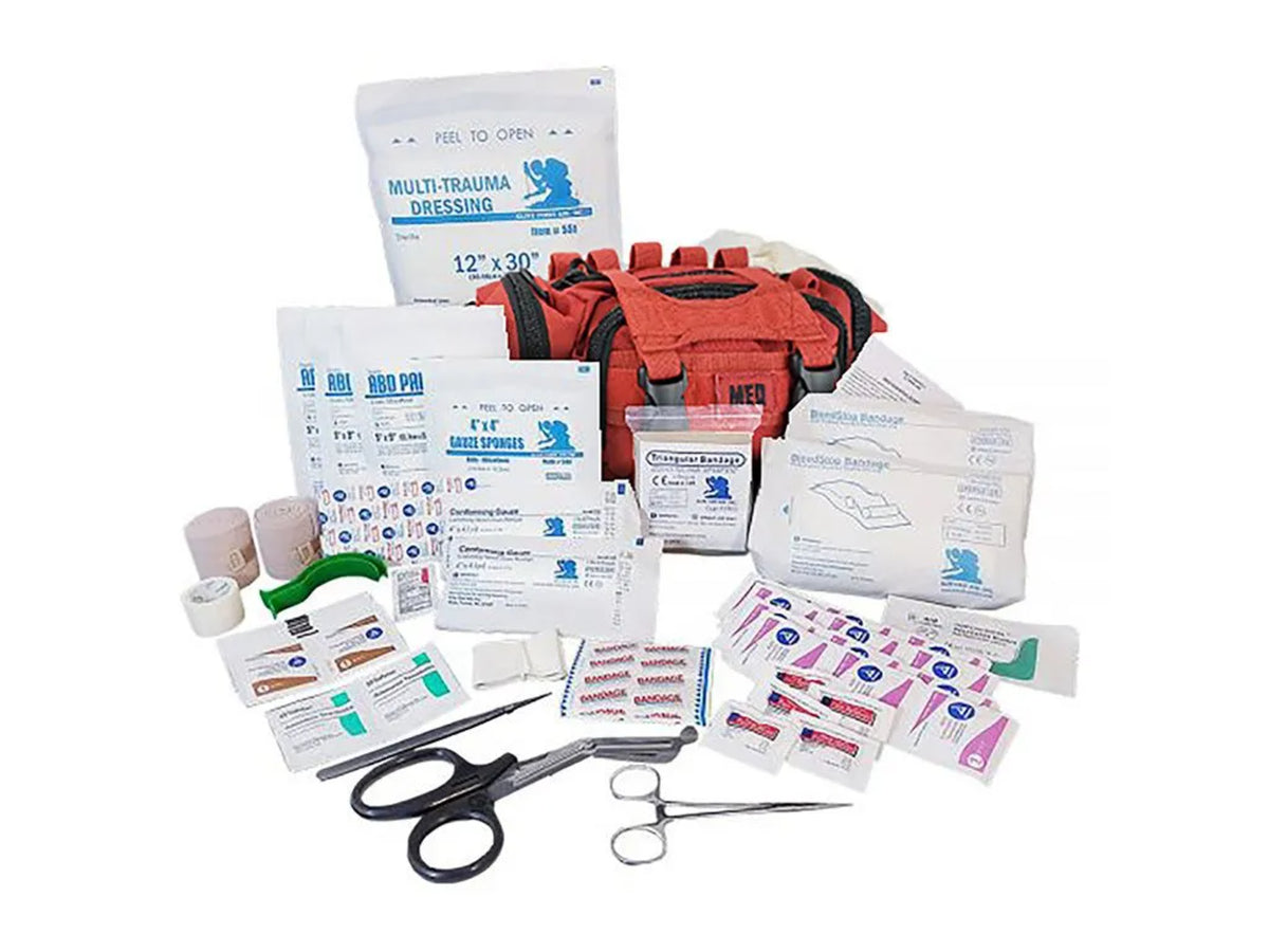 First Aid Rapid Response Kit / Red