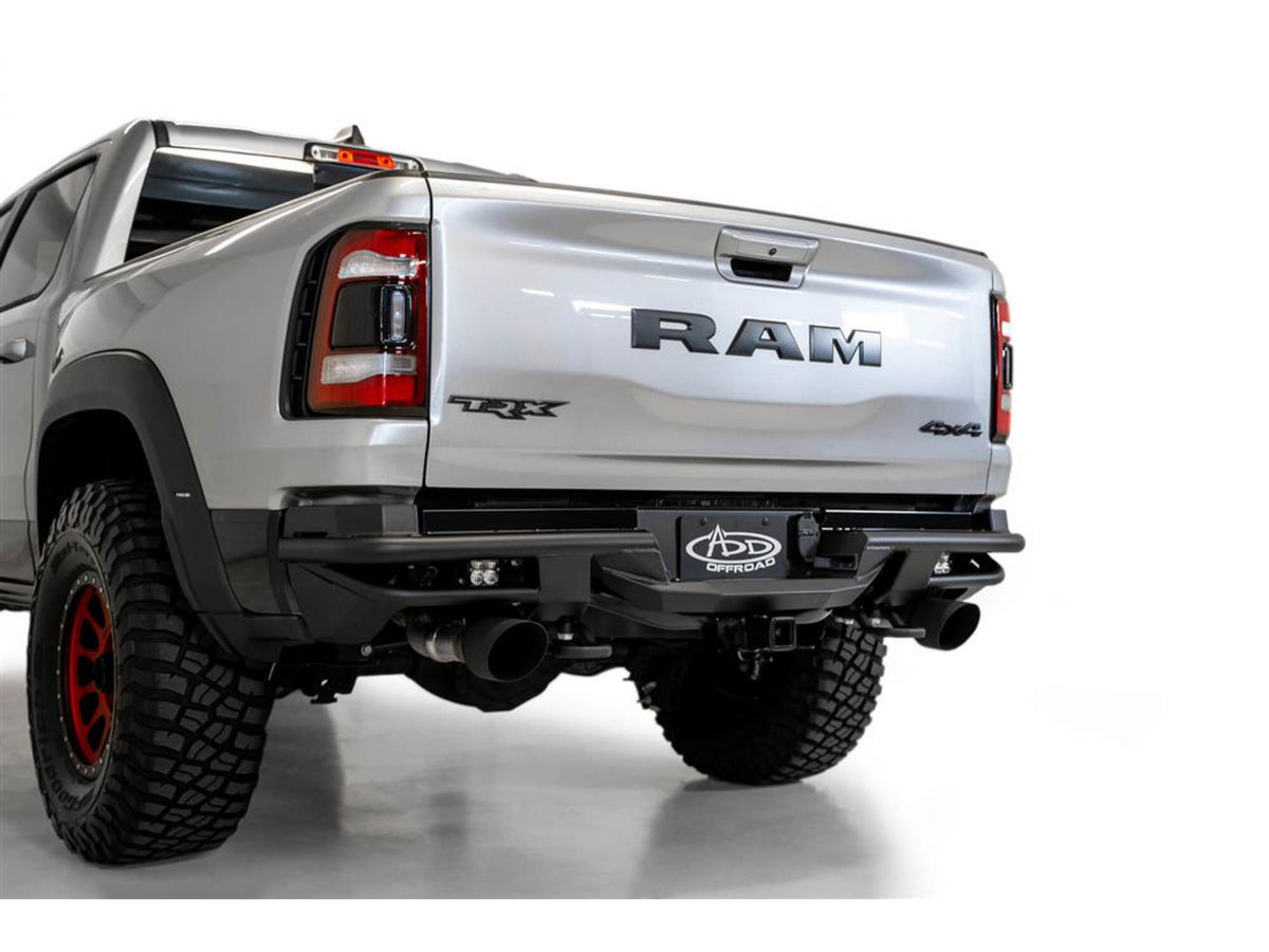 Addictive Desert Designs 2021 Dodge RAM 1500 TRX PRO Bolt-On Rear Bumper without Sensors