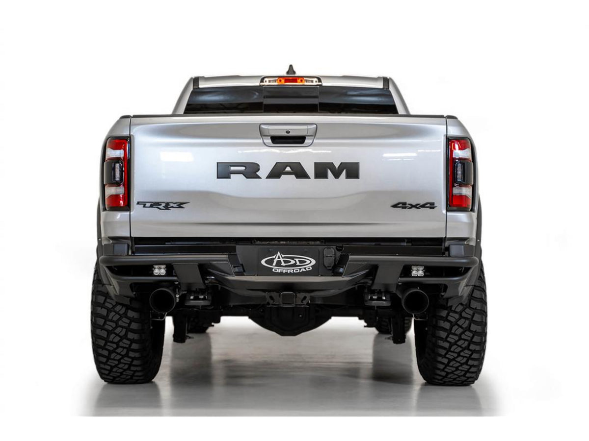 Addictive Desert Designs 2021 Dodge RAM 1500 TRX PRO Bolt-On Rear Bumper without Sensors