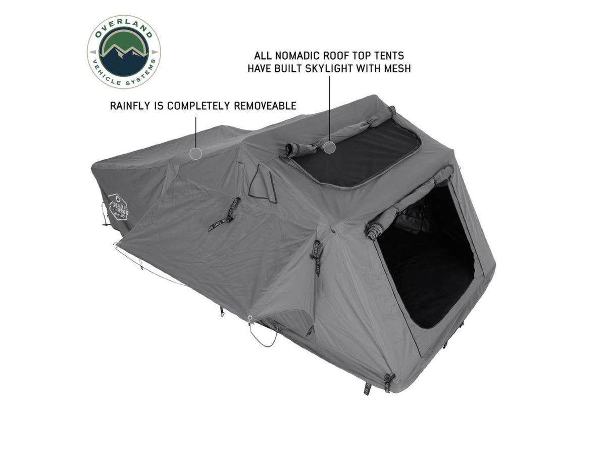 Overland Vehicle Systems Nomadic 2 Extended Roof Top Tent - 2 Person