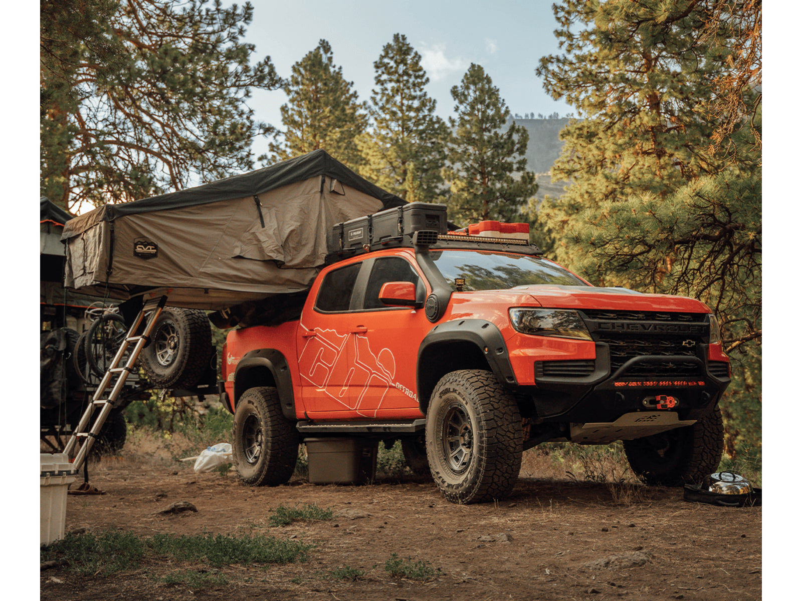 Prinsu Chevy Colorado/Canyon Cab Rack | 2015-2024