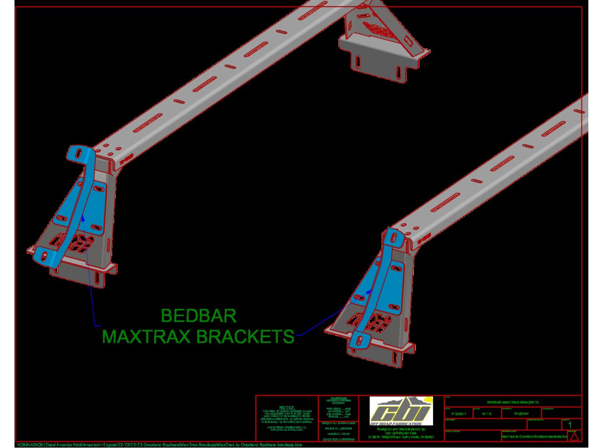 Prinsu Overland Bar Maxtrax and Tred Pro Mounts