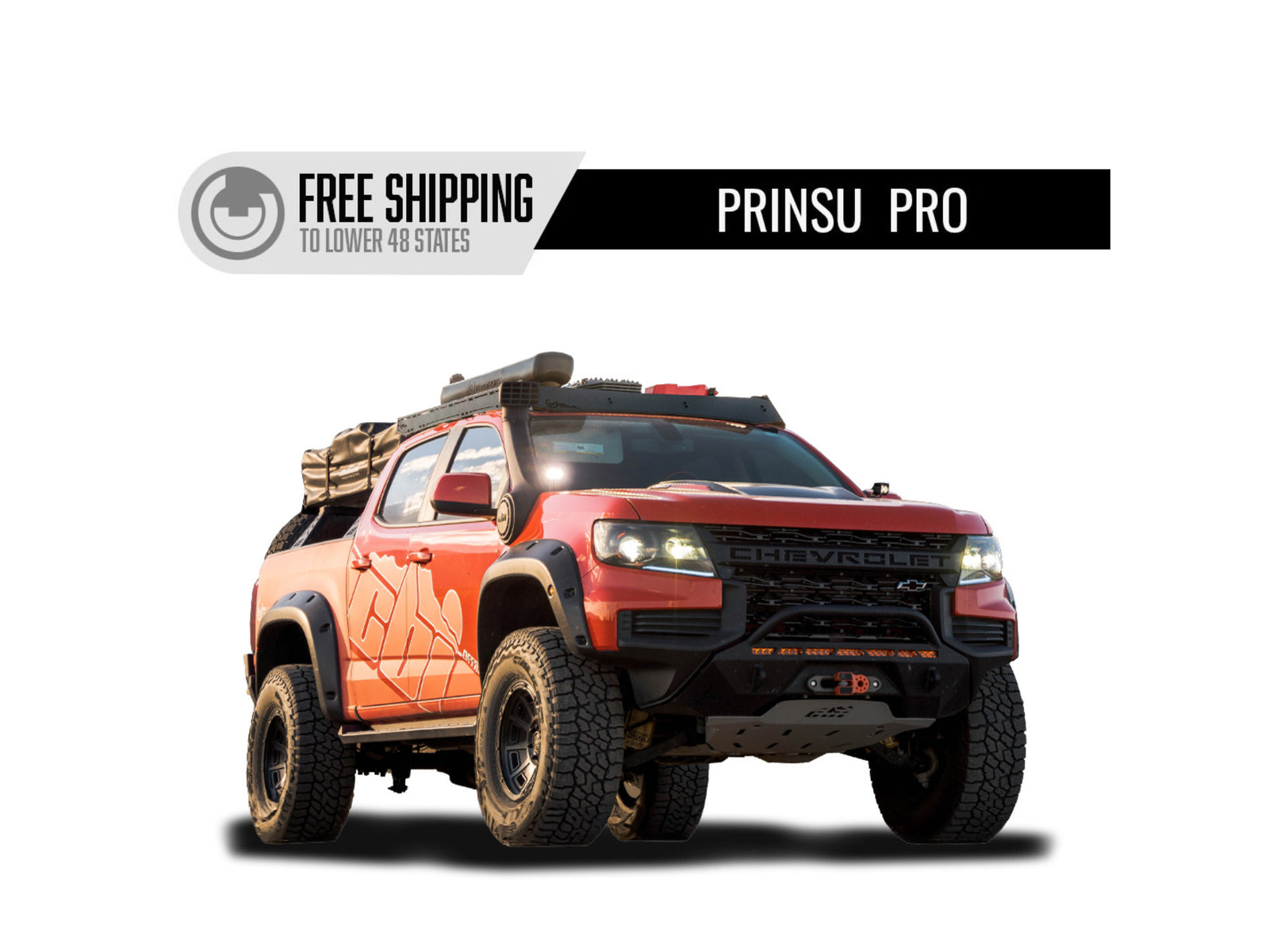 Prinsu Pro Chevy Colorado Roof Rack | 2015-2023