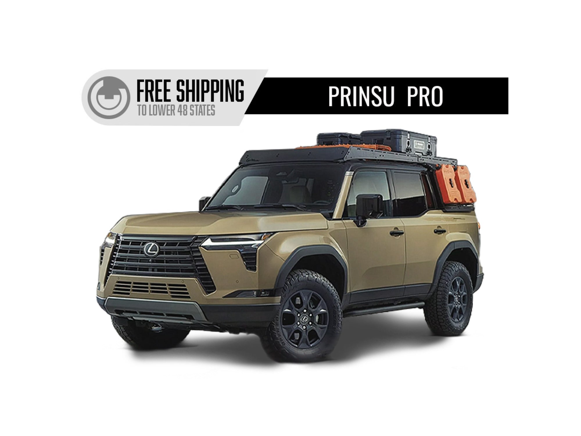 Prinsu Pro Lexus GX550 Roof Rack