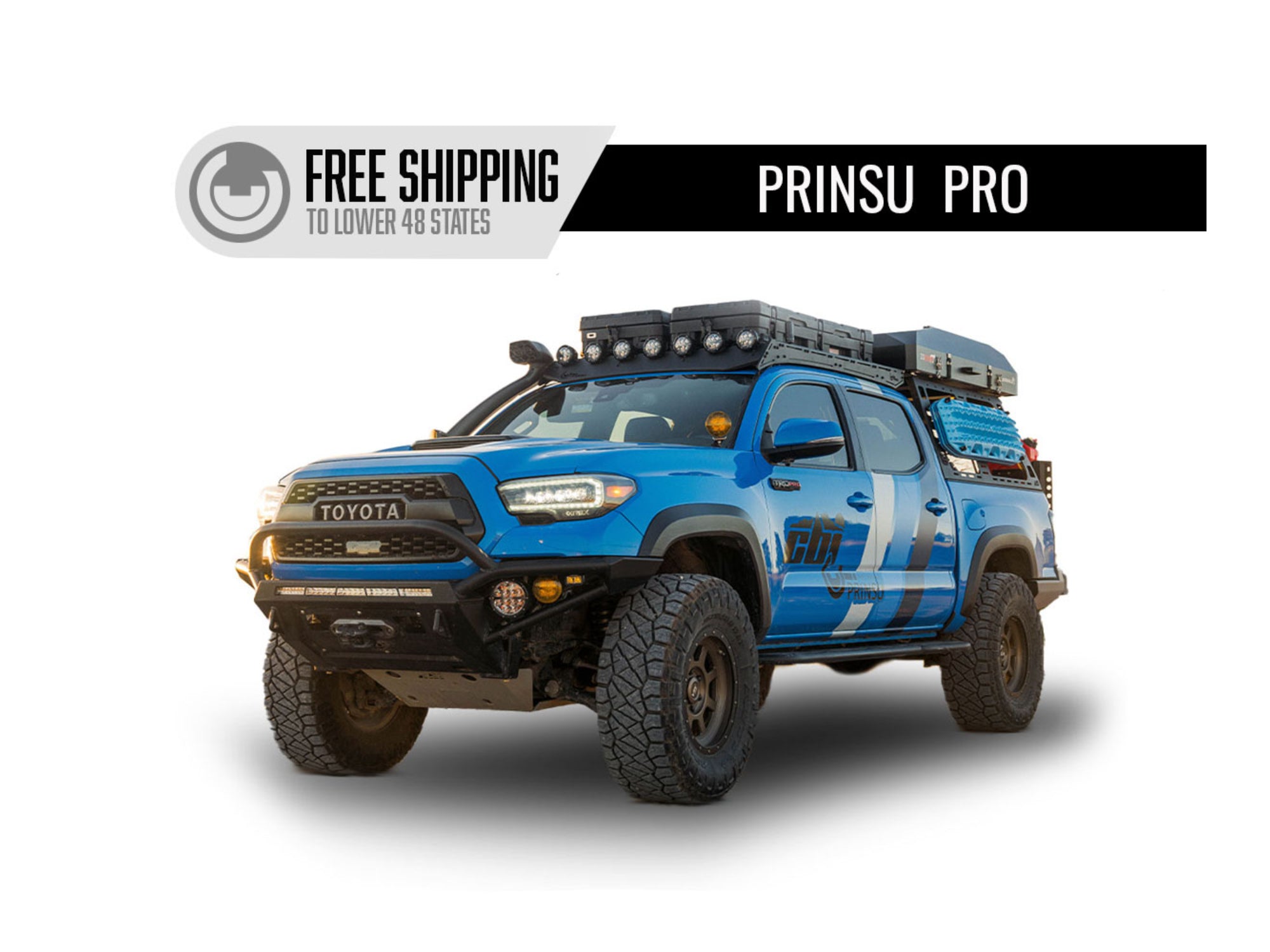 Prinsu Pro Toyota Tacoma Cab Rack | 2005-2023