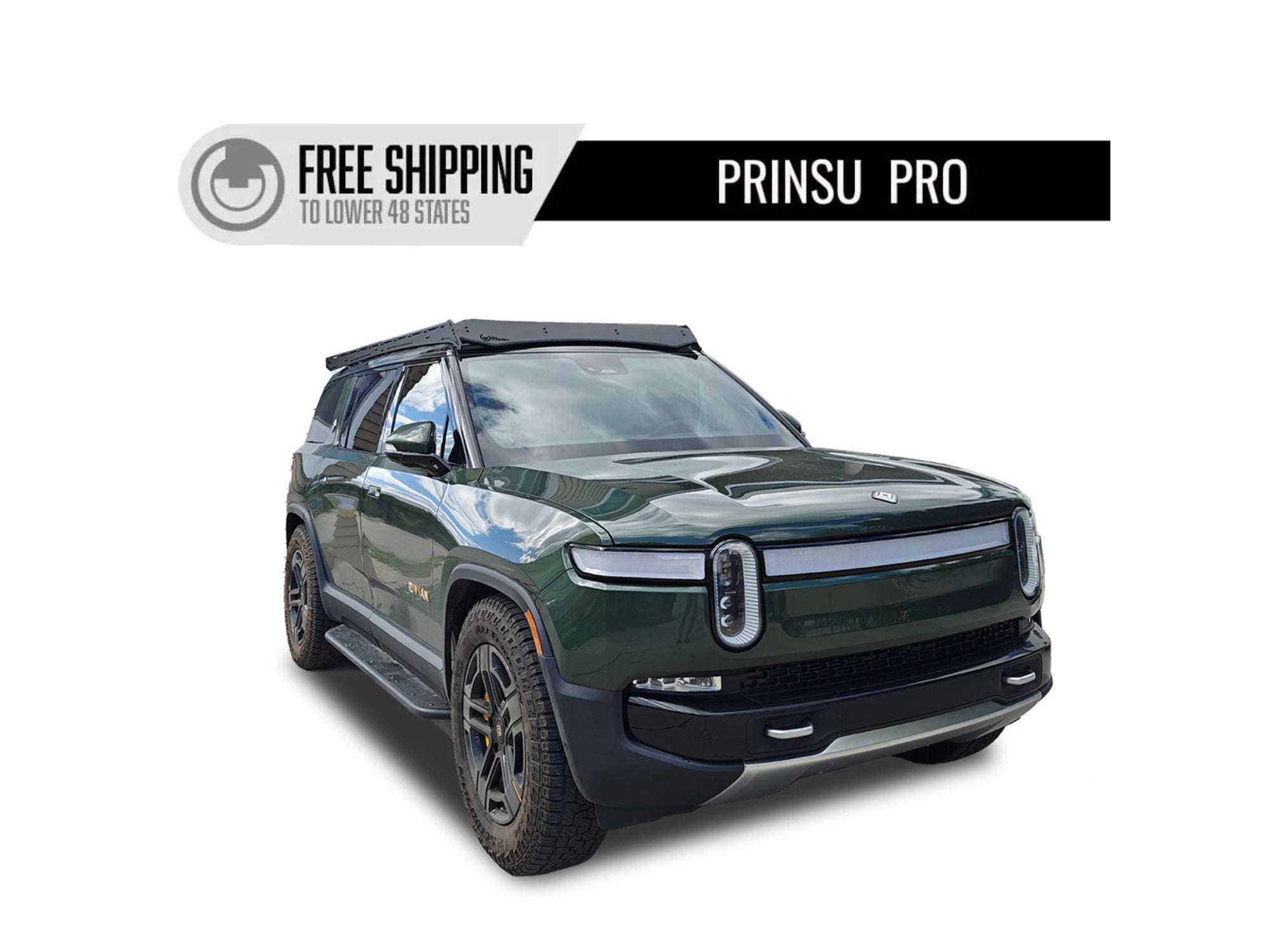 Prinsu Rivian R1S SUV Pro Roof Rack