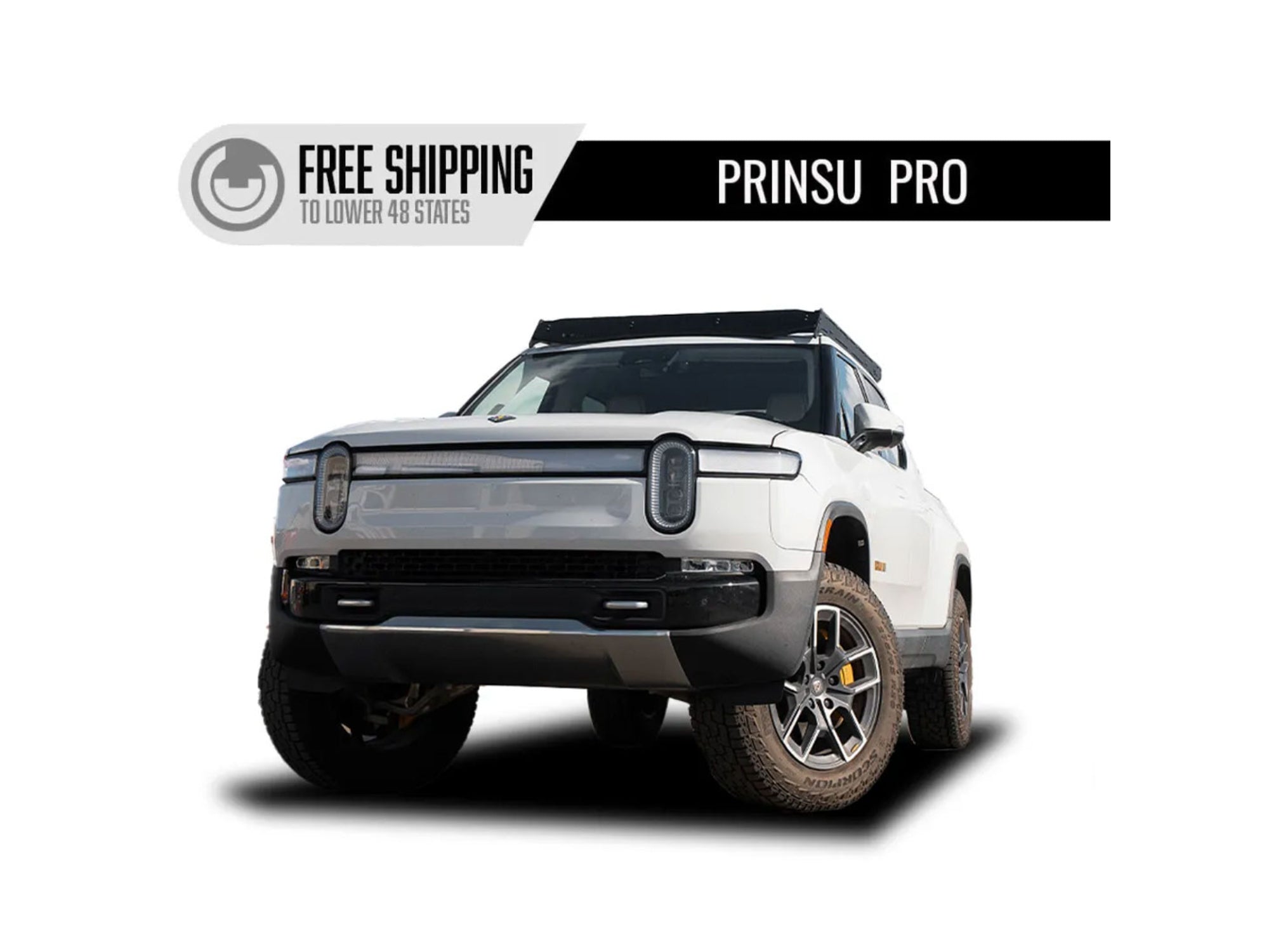 Prinsu Rivian R1T Pro Roof Rack