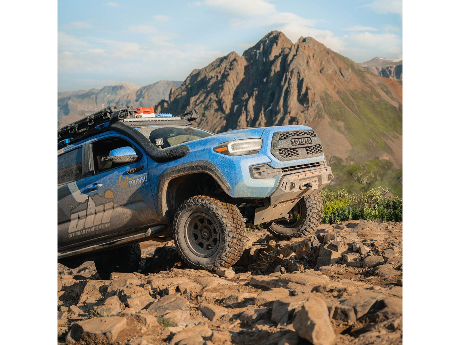 Prinsu Special Edition Toyota Tacoma Cab Rack with Toyota Desert Air Intake Fitment | 2005-2022