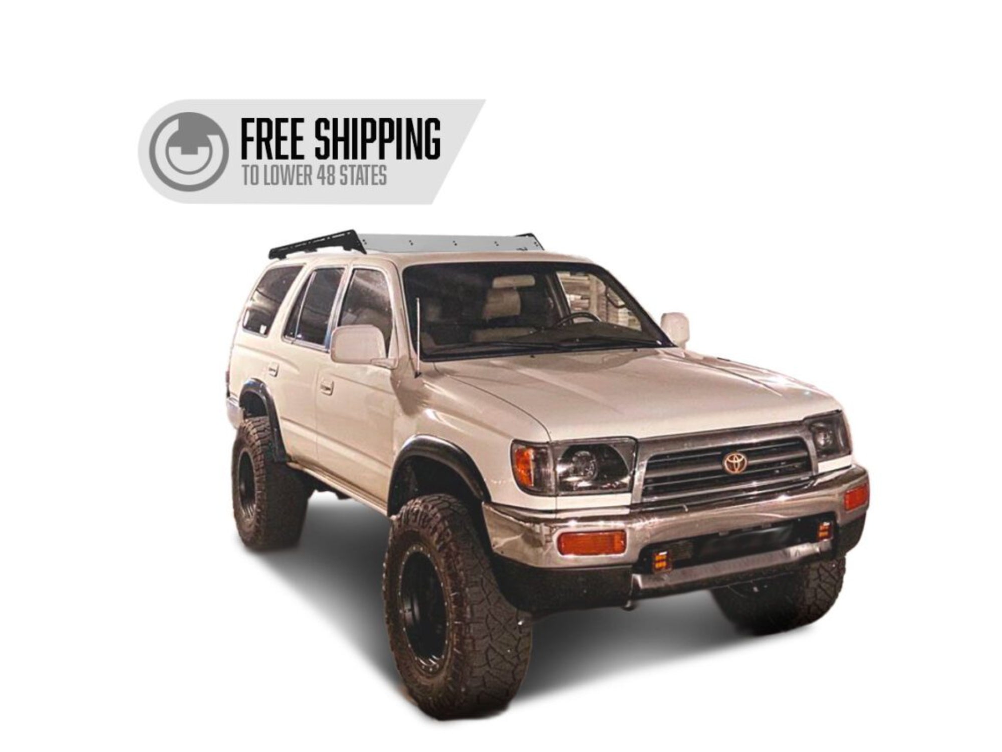 Prinsu Toyota 4Runner 3/4 Roof Rack | 1995.5-2002