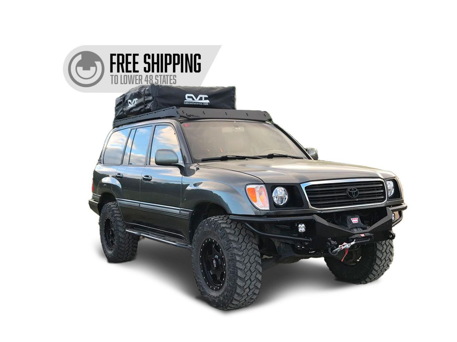 Prinsu Toyota Land Cruiser 100 Series Roof Rack | 1998-2007