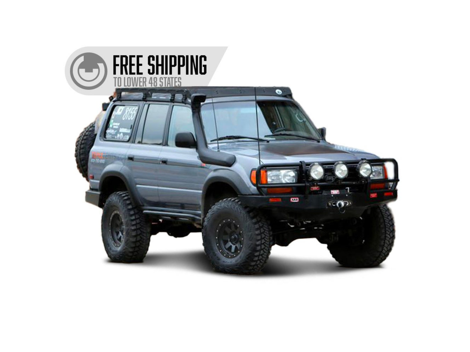 Prinsu Toyota Land Cruiser 80 Series Roof Rack | 1990-1997