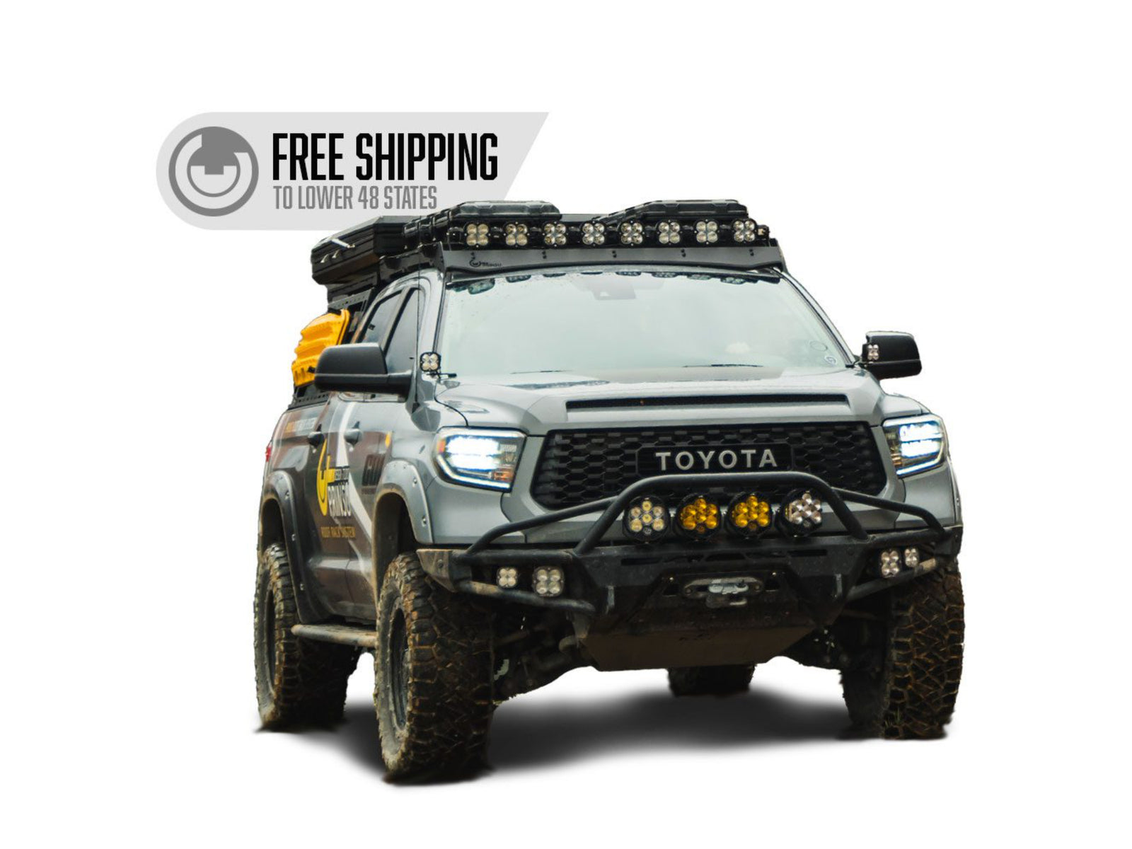 Prinsu Toyota Tundra CrewMax Cab Rack | 2007-2021