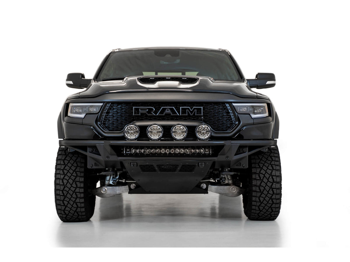 Addictive Desert Designs 2021-2023 Ram 1500 TRX Pro Bolt-on Front Bumper With Sensors