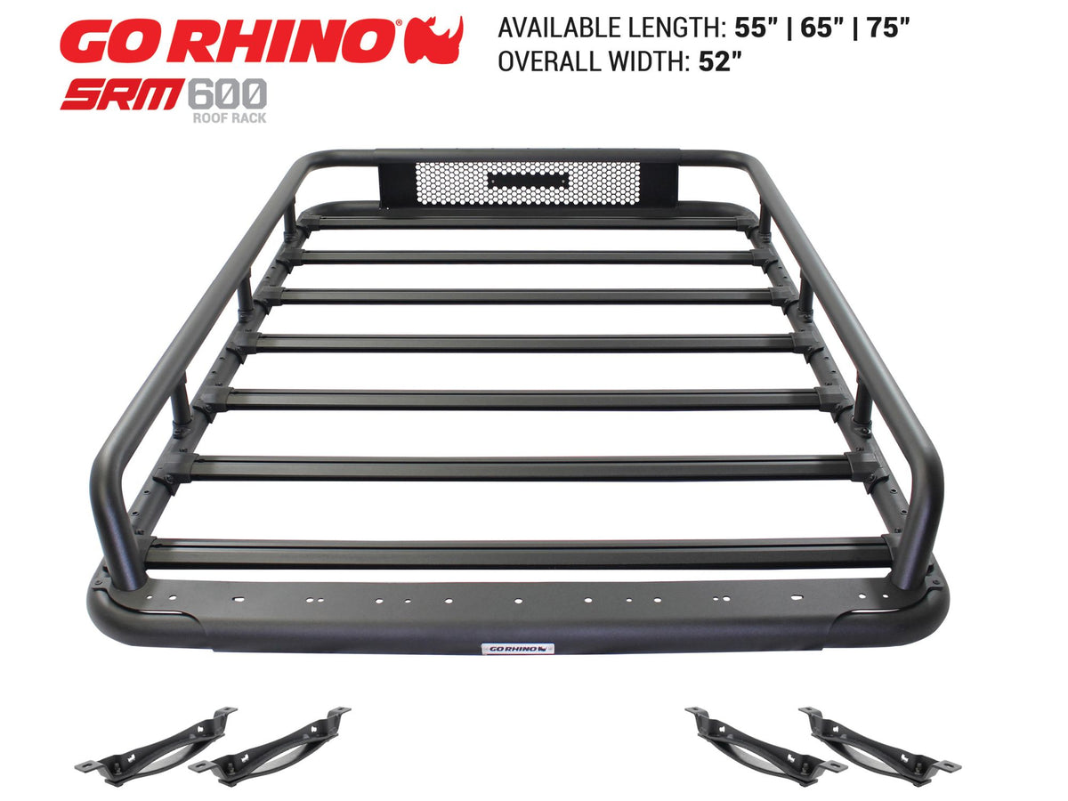 Go Rhino SRM600 Tubular Basket-Style Roof Rack