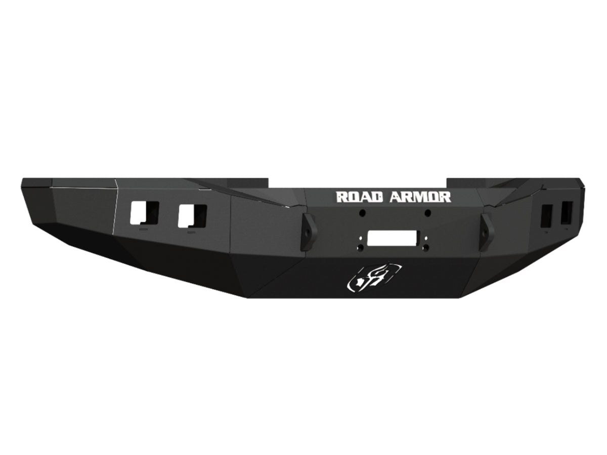 Road Armor Stealth Winch Front Bumper With Pre-runner Guard And Round Light Cutouts for 1999-2004 Ford F250/f350/f450