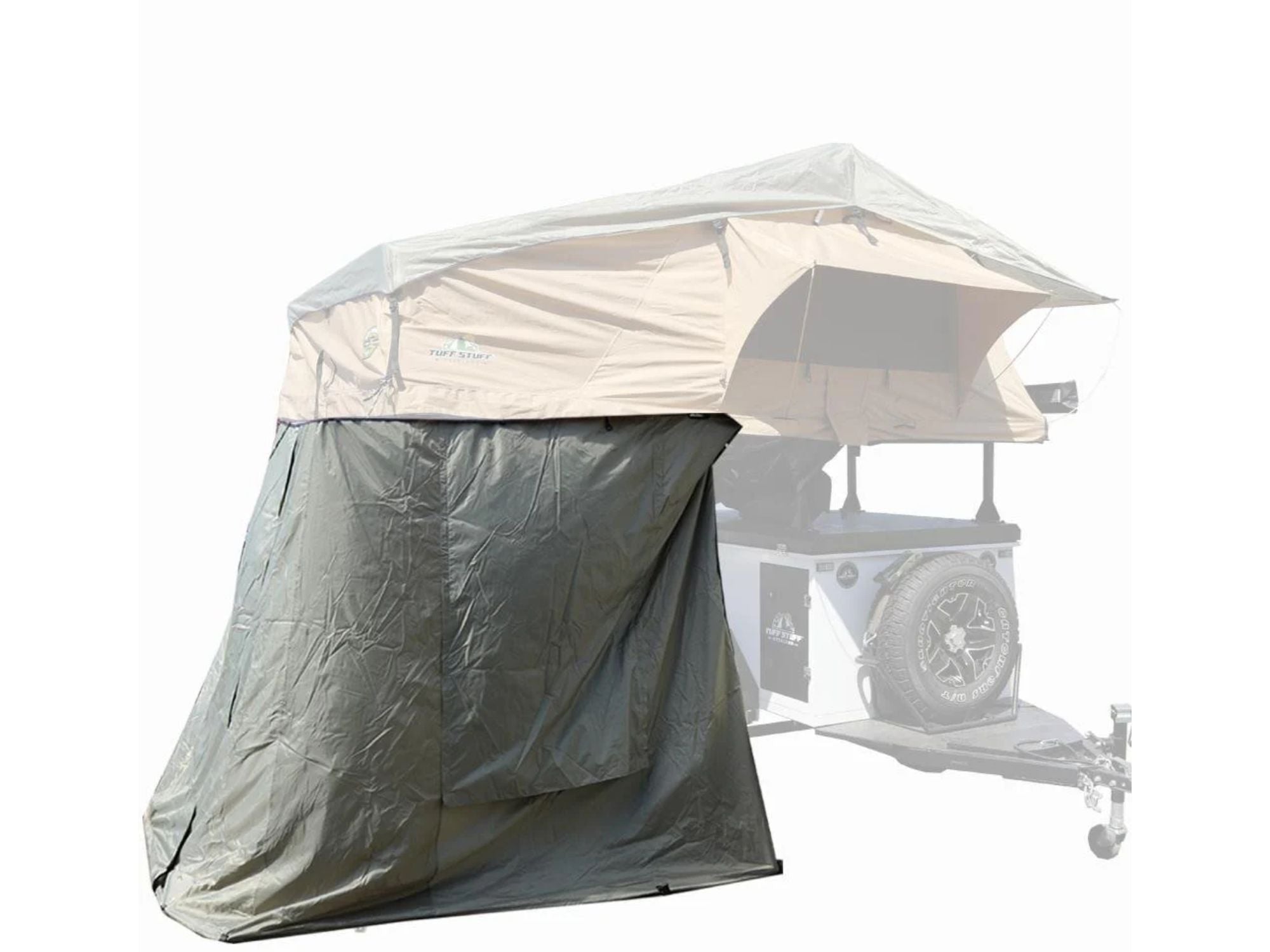 Elite Rooftop Tent Includes Annex Room, 4-5 Person, Tan