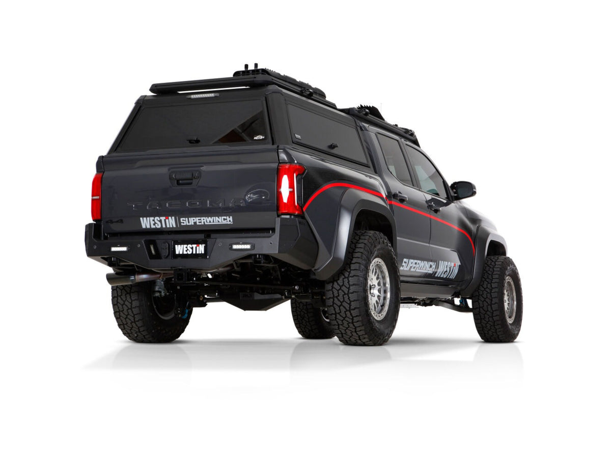 Westin Automotive 2020-2025 Ram 2500 and 3500 Crew Cab Pickup 6.4ft EXP Truck Cap - Matte Black