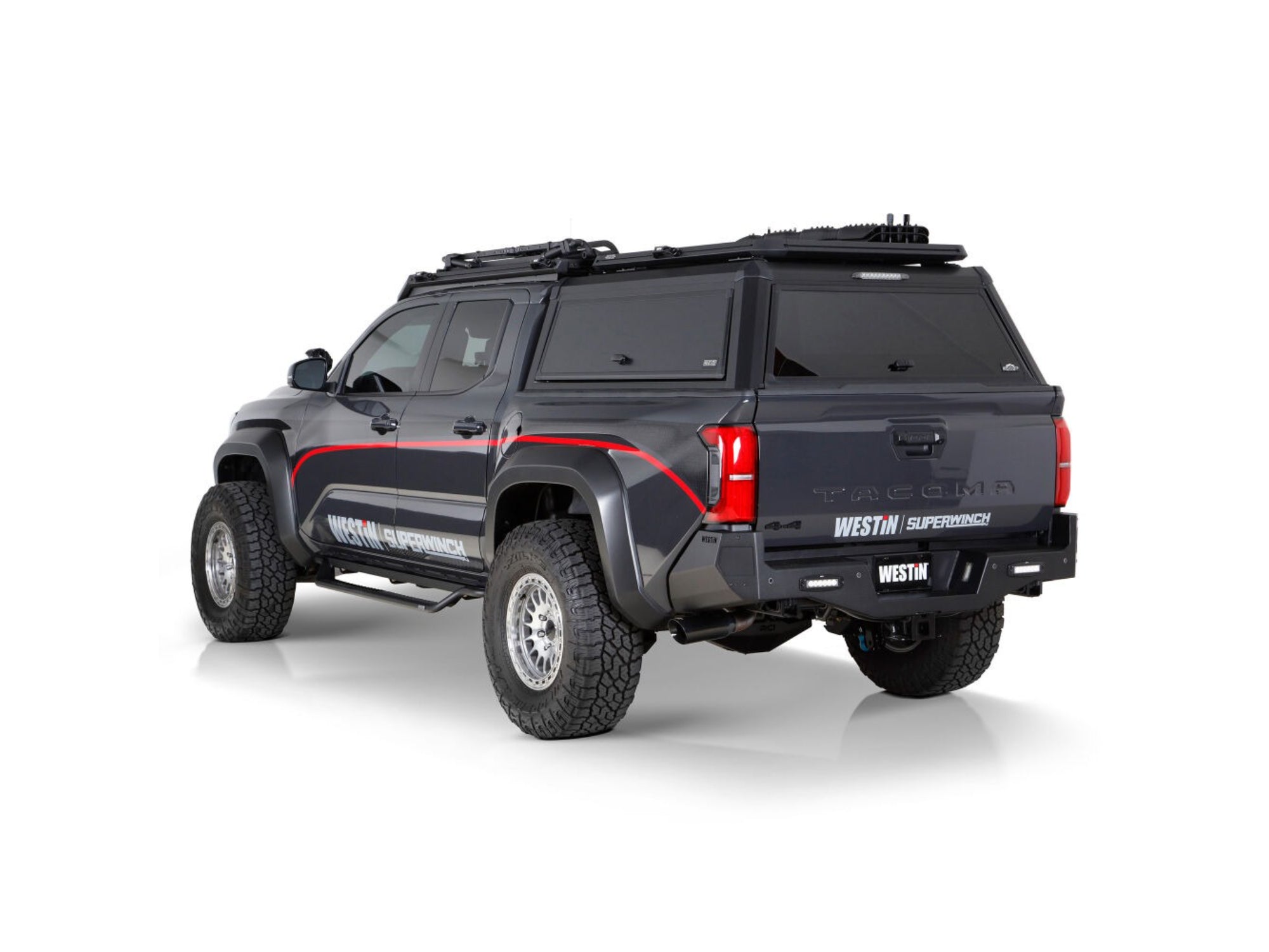 Westin Automotive 2020-2025 Ram 2500 and 3500 Crew Cab Pickup 6.4ft EXP Truck Cap - Matte Black