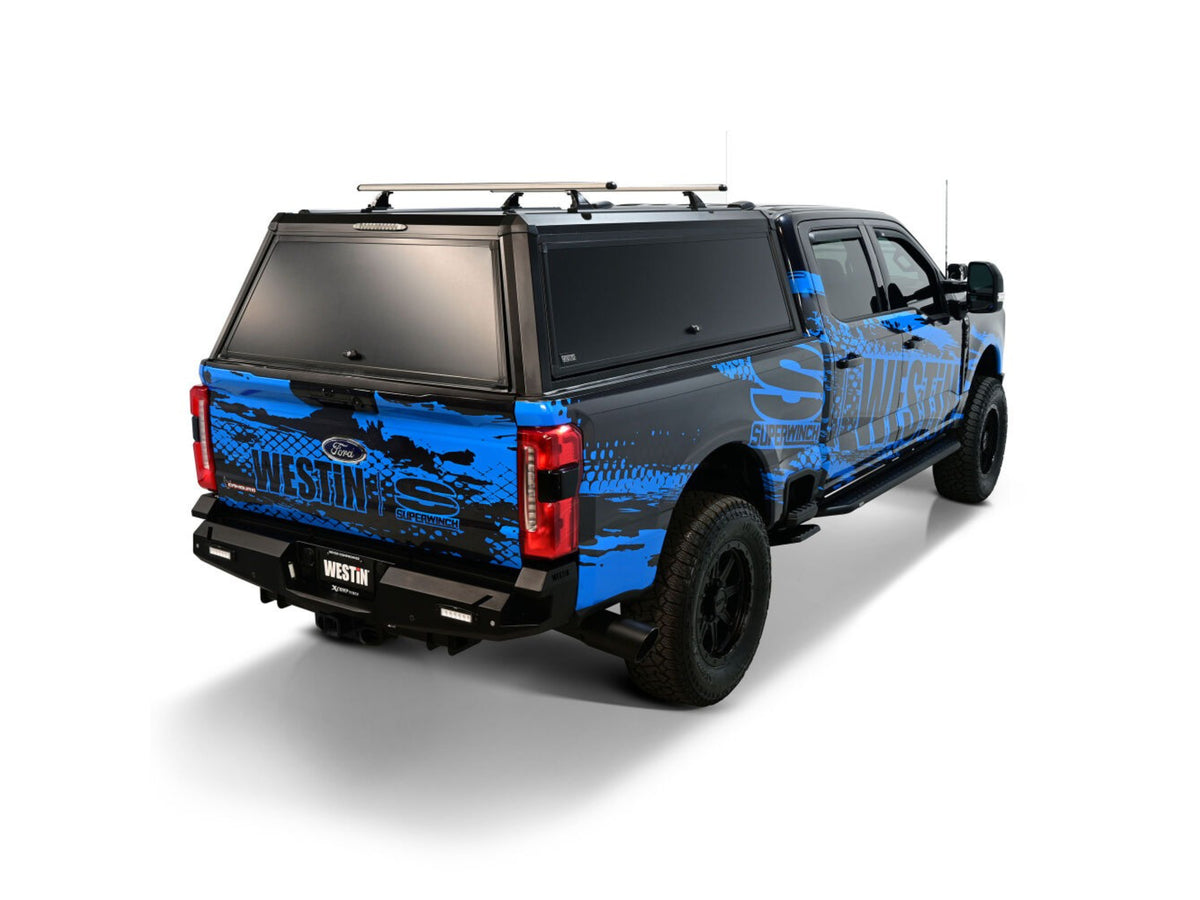 Westin Automotive 2023-2025 Ford F-250 and F-350 Super Duty 6.8ft EXP Truck Cap - Matte Black