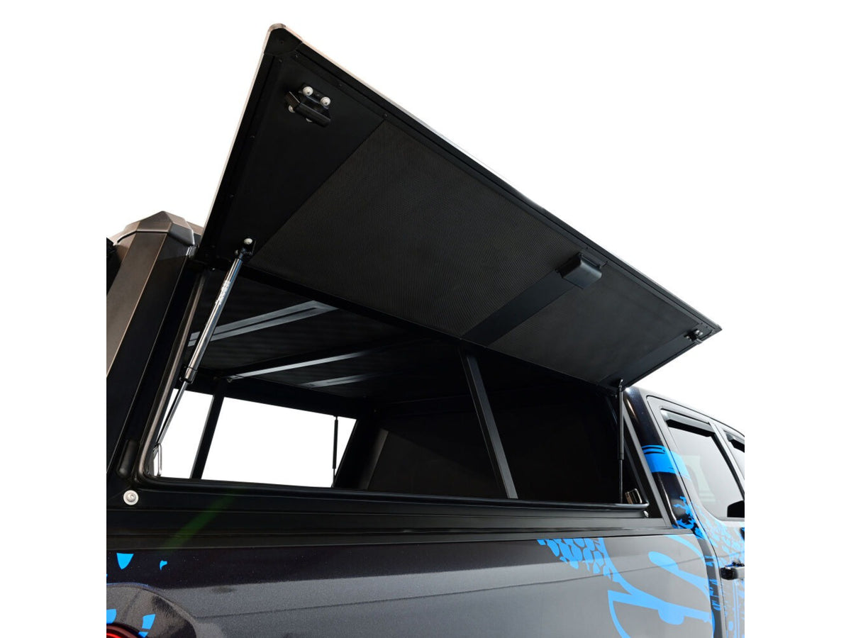 Westin Automotive 2023-2025 Ford F-250 and F-350 Super Duty 6.8ft EXP Truck Cap - Matte Black