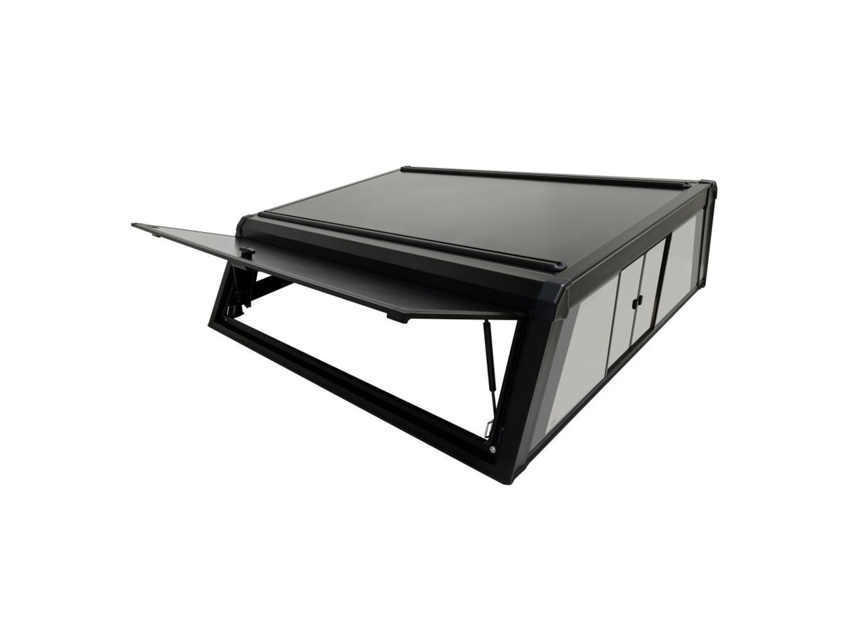 Westin Automotive 2020-2025 Ram 2500 and 3500 Crew Cab Pickup 6.4ft EXP Truck Cap - Matte Black