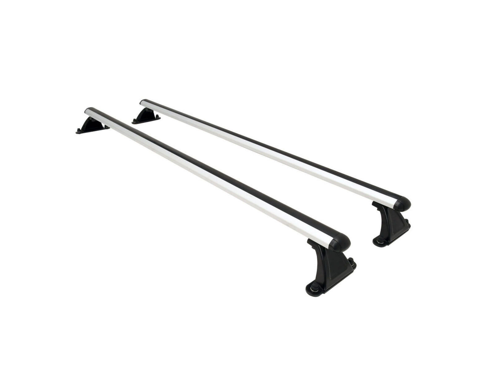 Westin Exp Cross Bars for Exp Truck Cap Roof Rails Standard Height 51in. Pair Silver