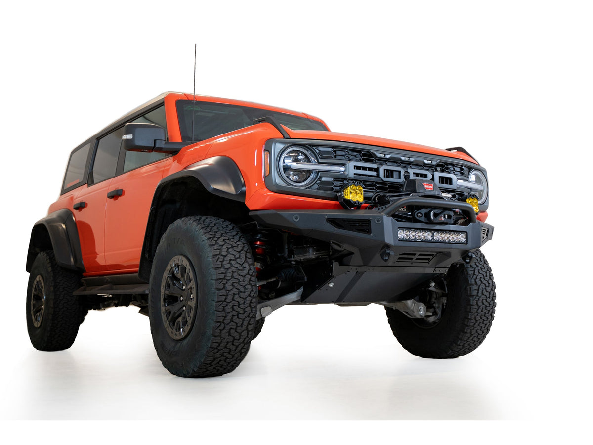 Addictive Desert Designs 2022-2023 Bronco Raptor Rock Fighter Winch Front Bumper