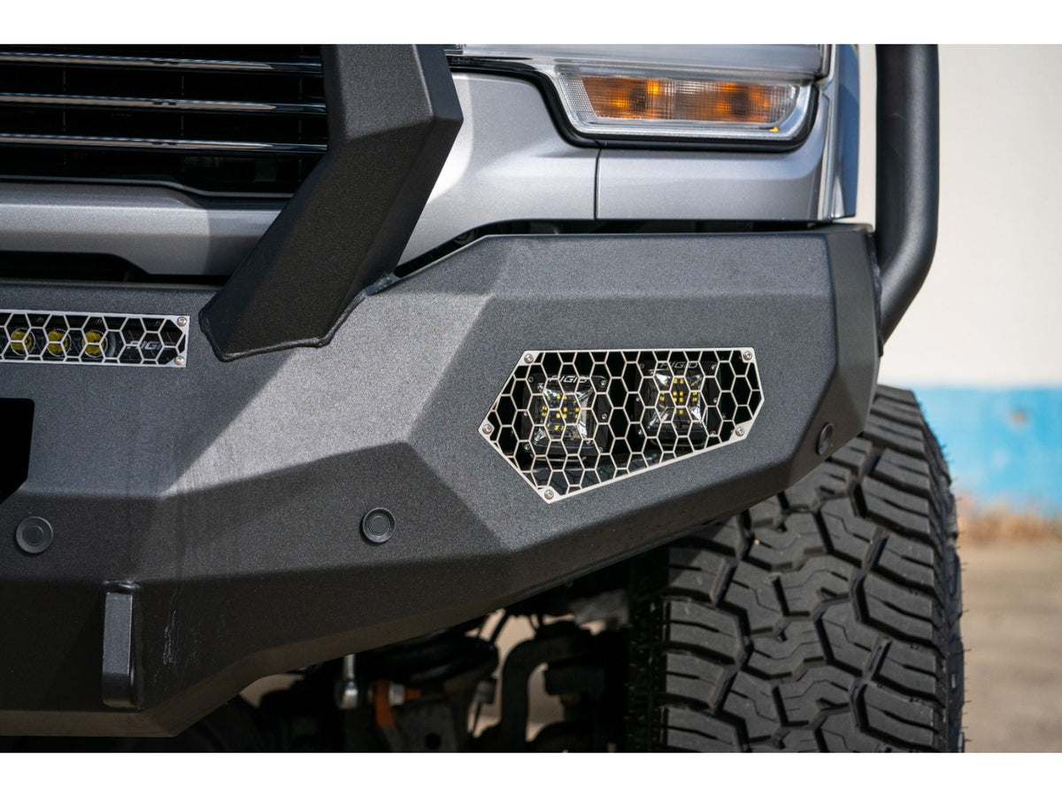 Road Armor Evolution Front Winch Bumper Reaper Guard - Texture Black for 2019-2023 RAM 2500 3500