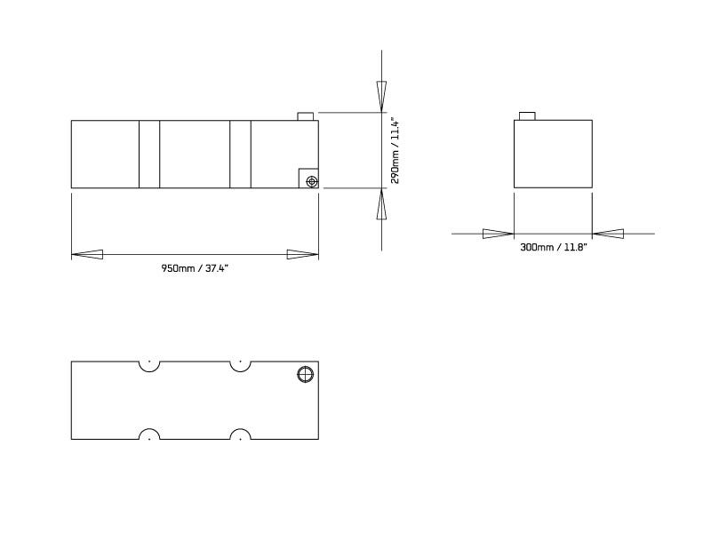 Front Runner Water Tank / 67l/17.7Gal