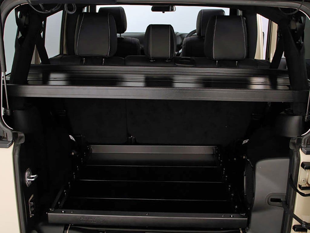 Front Runner Jeep Wrangler JKU 4-Door Cargo Storage Interior Rack