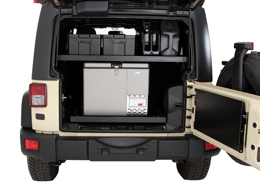 Front Runner Jeep Wrangler JKU 4-Door Cargo Storage Interior Rack