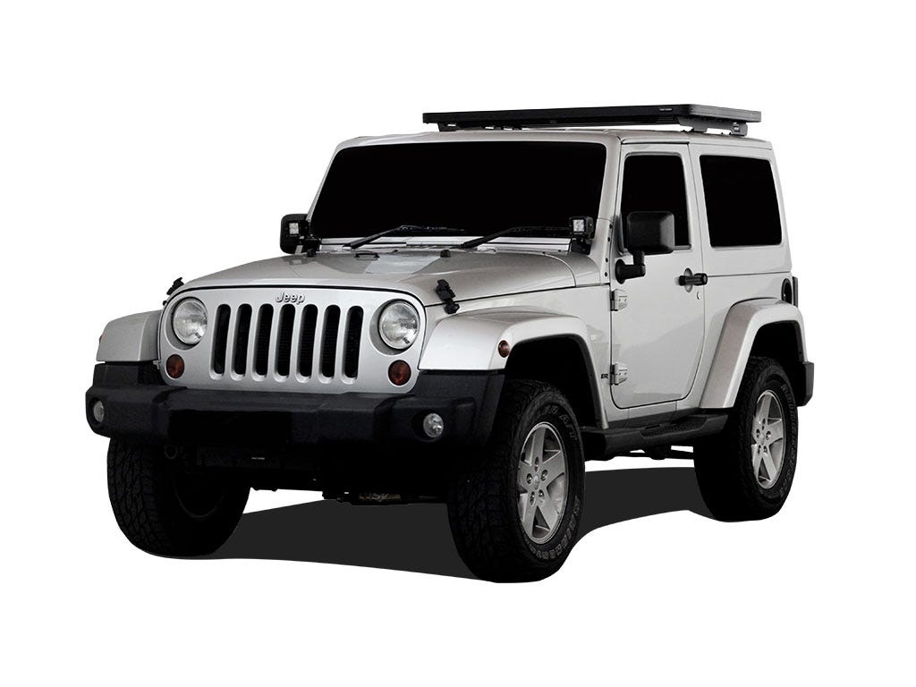 Front Runner Jeep Wrangler JK 2 Door (2007-2018) Extreme Slimline II 1/2 Roof Rack Kit